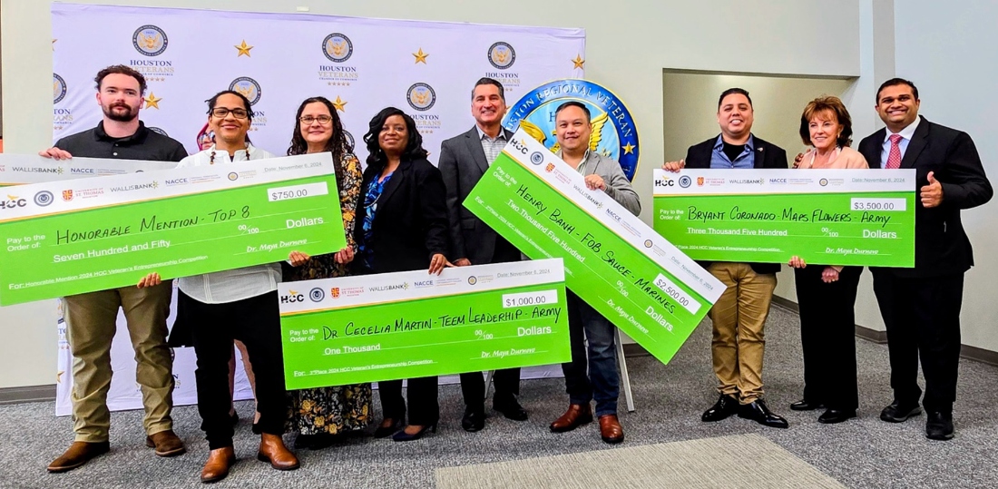 Veteran Entrepreneurs shine at HCC & HRVCC VEP Program, securing over $10,000 in cash prizes