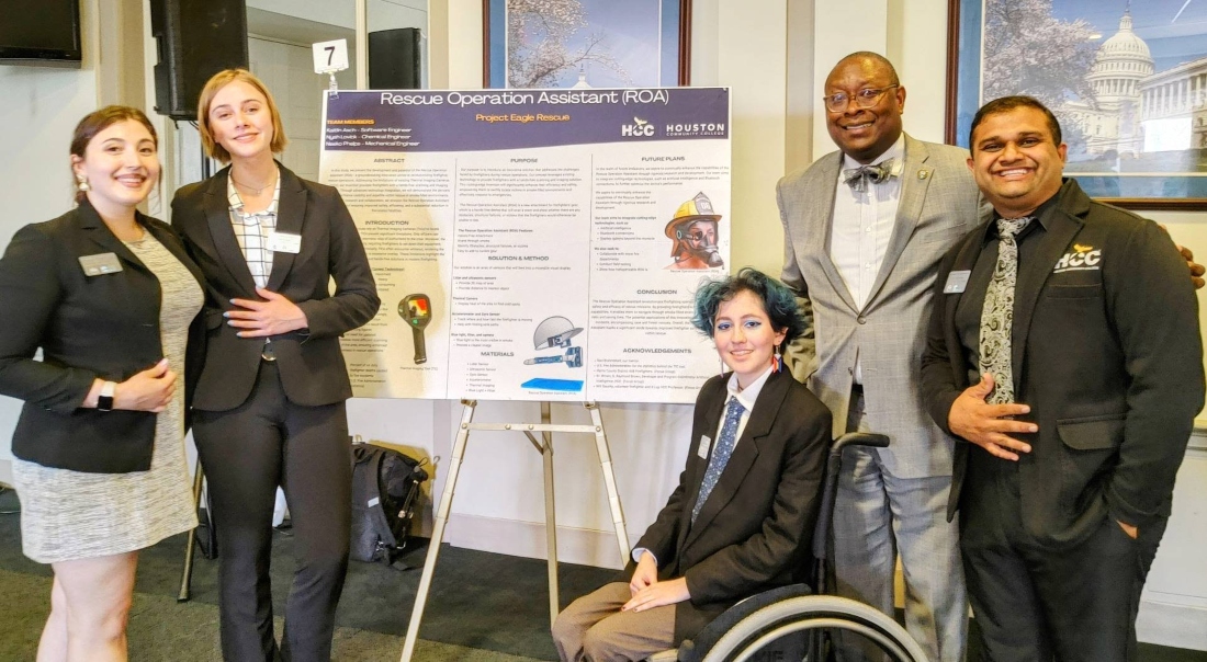 A Houston Community College (HCC) team has won the American Association of Community Colleges (AACC) Community College Innovation Challenge.