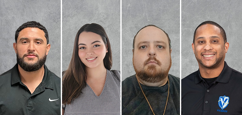 Cesar Garrido, Leslie Trevino, John Heickman and Derek Casanares, Jr.