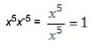 zero exponent rule