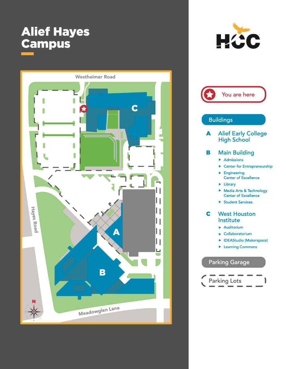 HCC Alief Map